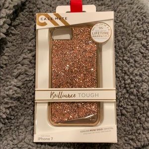 Case mate Brilliance Tough rose gold iPhone 7 case